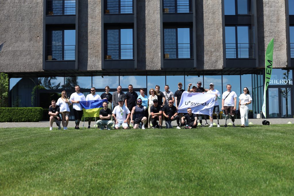 Як рекордсмен Книги Гіннеса допомагав ветеранам освоювати спортивні протези на виїзному заході U+System